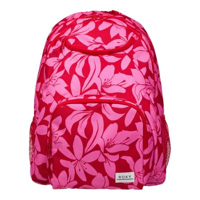 Tagesrucksack ROXY "Shadow Swell Printed", Damen, tomato klaeido, Polyester, Rucksäcke