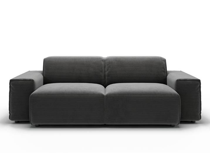 Candy Eastport Feincord Big-Sofa mit Armlehnen