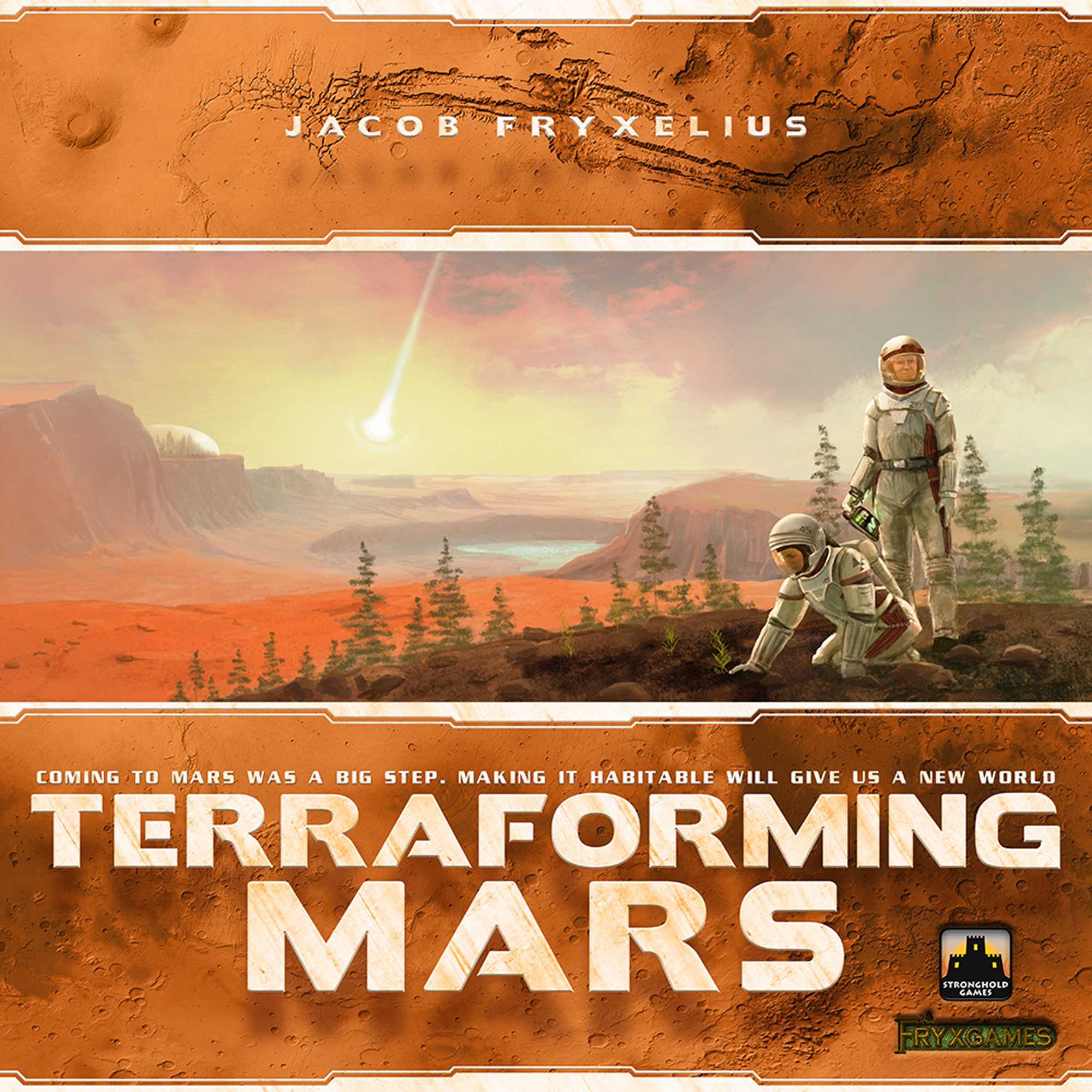 Terraforming Mars Board Game by Stronghold Games, Strategic Science-Fiction Board Game for Competitive Play