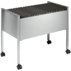 Durable Mappenboy »Economy« 80 A4 silber, 65.5x59.2x36.8 cm