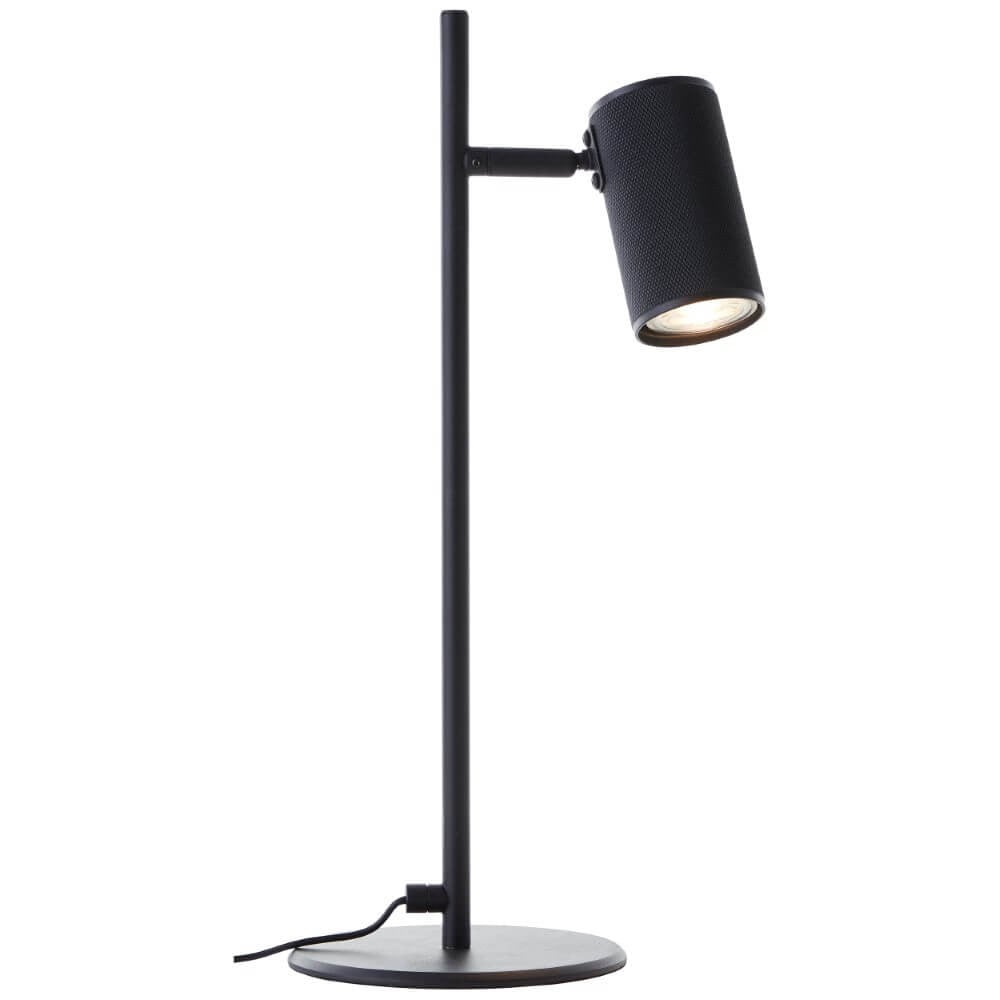 Brilliant Marty design tafellamp - Zwart - Aluminium