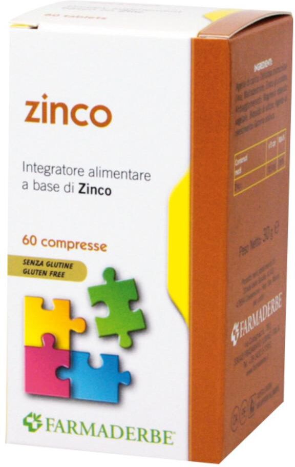 FARMADERBE Srl NUTRA Zinco 60 Cpr
