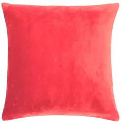 pad Kissenbezug Smooth 50 x cm Polyester Rot Red
