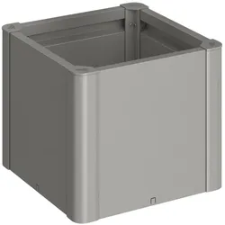 Biohort Pflanzbeet Belvedere B 53 x T 53 cm (Gr. 50) 45 cm (MINI) quarzgrau-metallic
