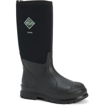 Gummistiefel MUCK BOOTS "Chore high", Damen, Gr. 47, schwarz, Obermaterial: 100% Neopren neoprene., Schuhe Gummistiefel
