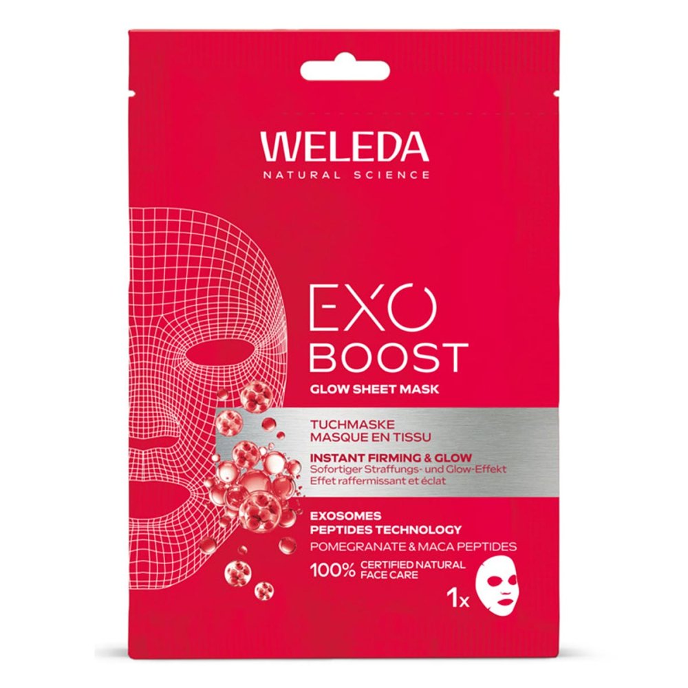 WELEDA AG Weleda Exo Boost Firm & Lift Tuchmaske Granatapfel 20105830
