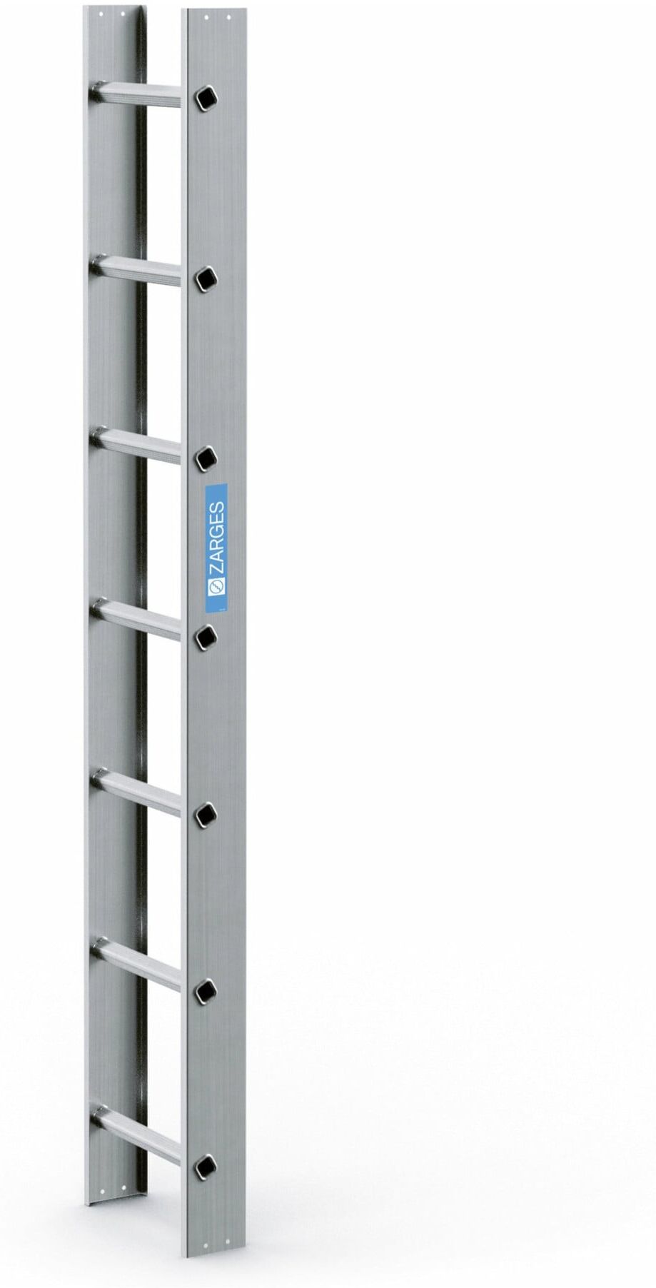ZARGES Dachleiter 2.0 m Alu natur 7 Sprossen (40395)