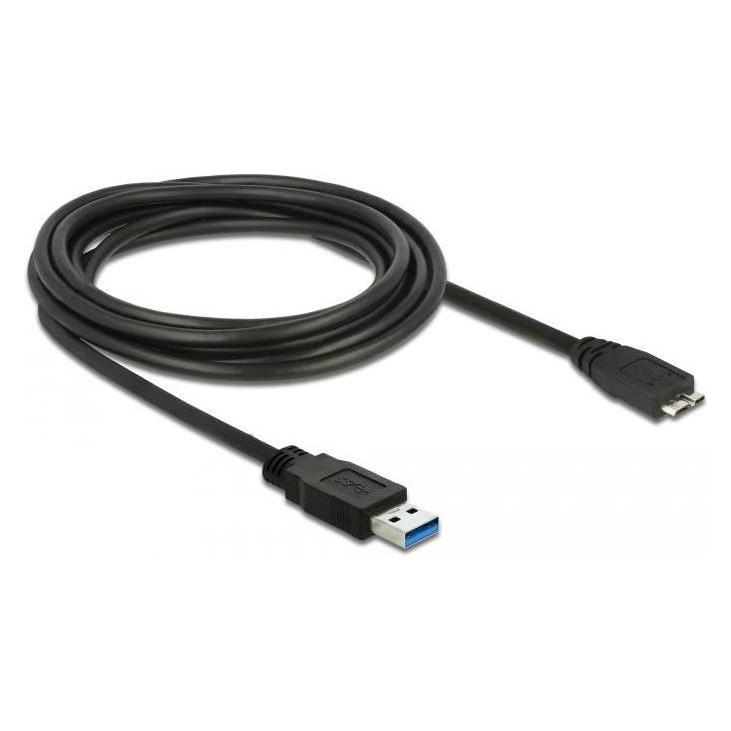 Delock USB-A - USB micro-B (3 m, USB 3.2 Gen 1) (85075)