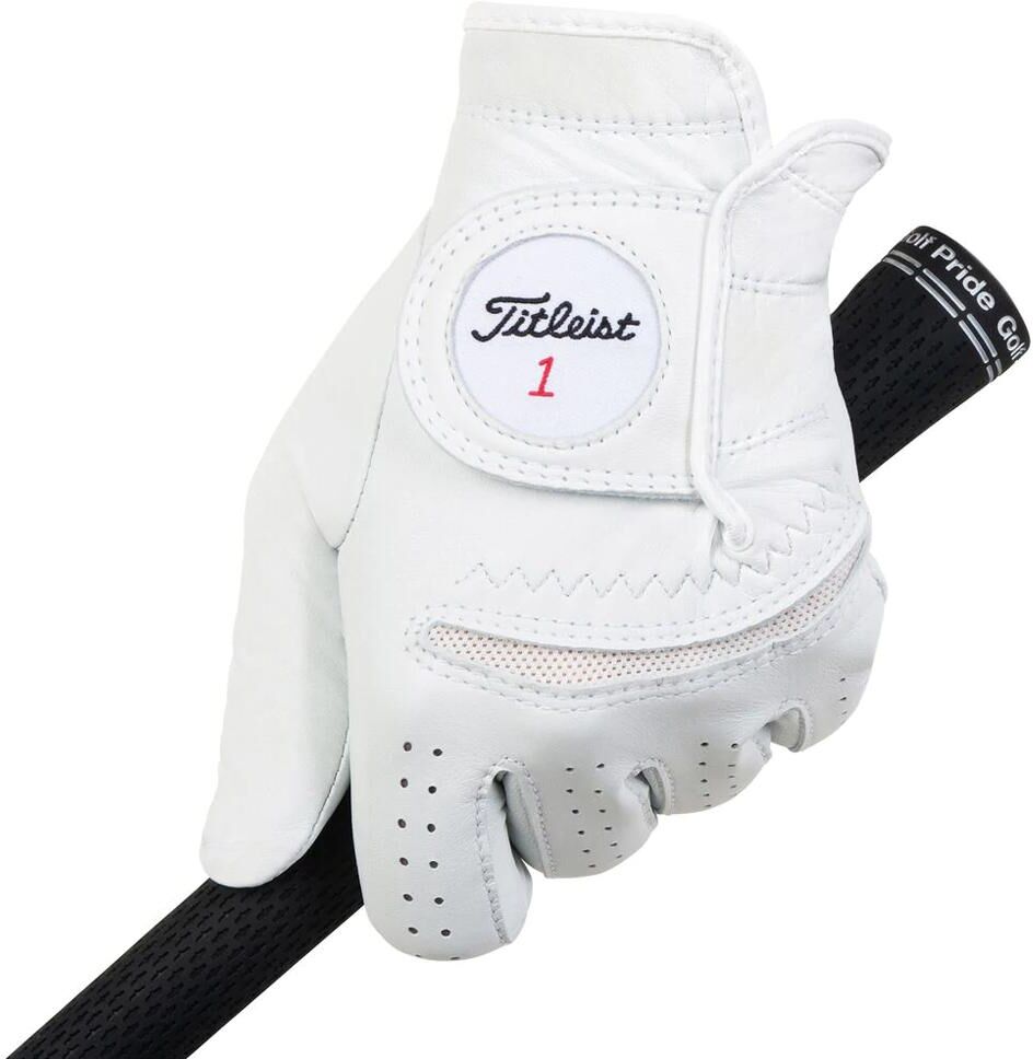 Titleist  - Perma-Soft White Gaucher - S - Gants cuirs classiques (Unité)