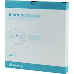 BIATAIN Silicone Schaumverband Ferse 18x18 cm 5 St
