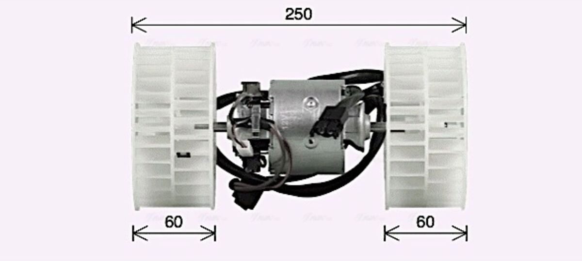 Innenraumgebläse AVA COOLING MS8768 AVA