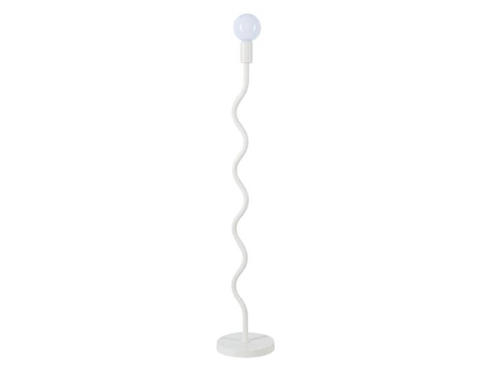 Lampe sur pied wama en métal blanc