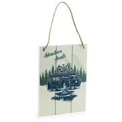 Volkswagen Holzschild T2 Motiv Adventure Awaits 1H2087002