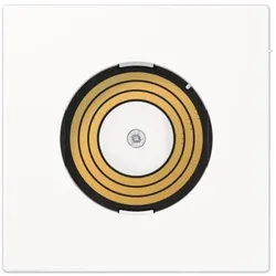 JUNG, Zubehör Schalterprogramm, Abdeckung Pu.L Serie PLLSDMSWW LS990 m.DMS Plug & Light weiss