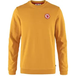 Fjällräven Fjäll Räven Herren 1960 Logo Badge Sweater - M - Mustard Yellow