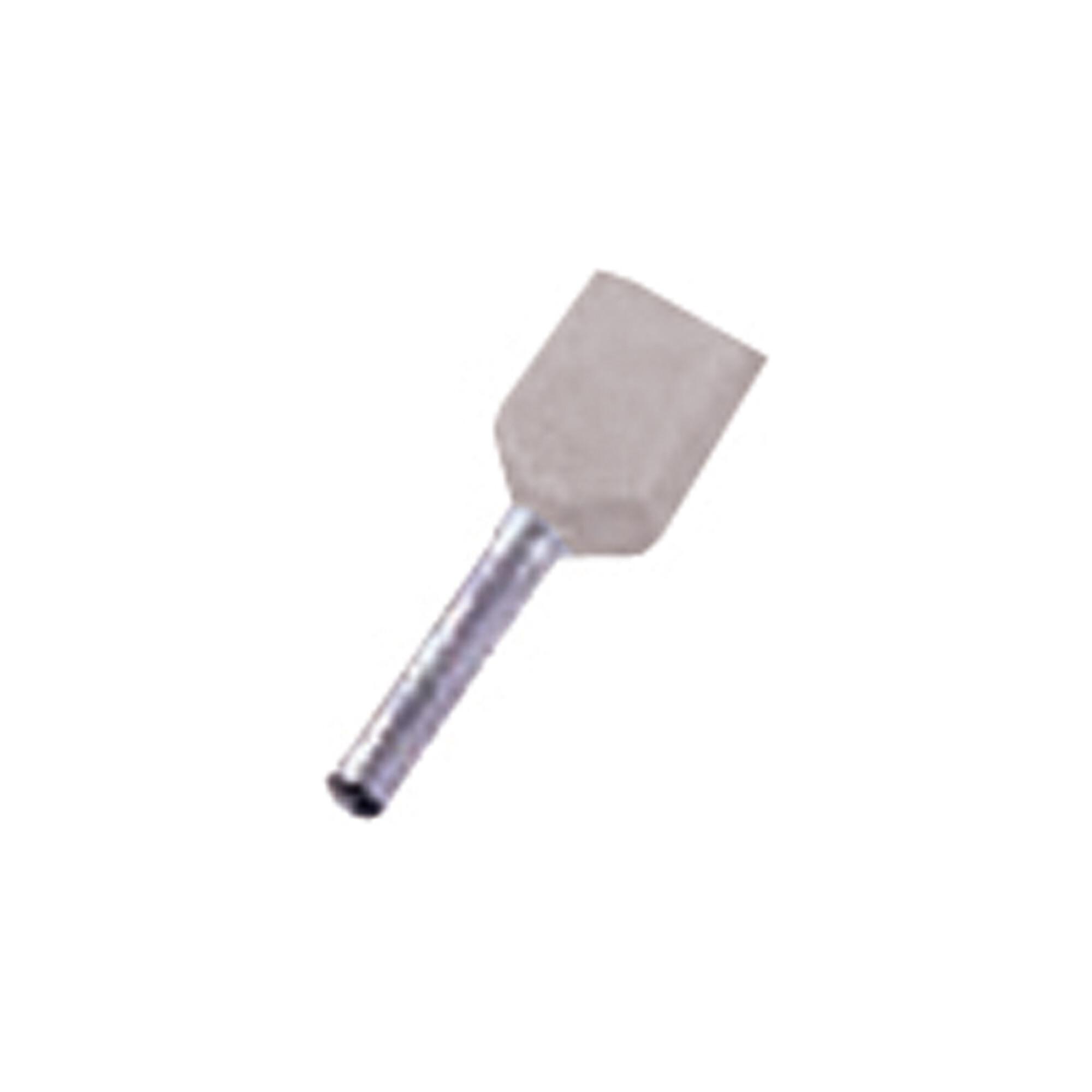 Intercable Tools Zwillingsaderendhülse 2x0, 75qmm grau ICIAE0758Z (180744)