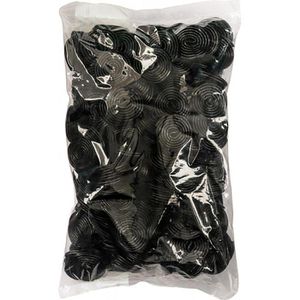 Haribo Lakritz Lakritzschnecken, süß & würzig, 300 Stück, ohne künstliche Farbstoffe, 3 kg