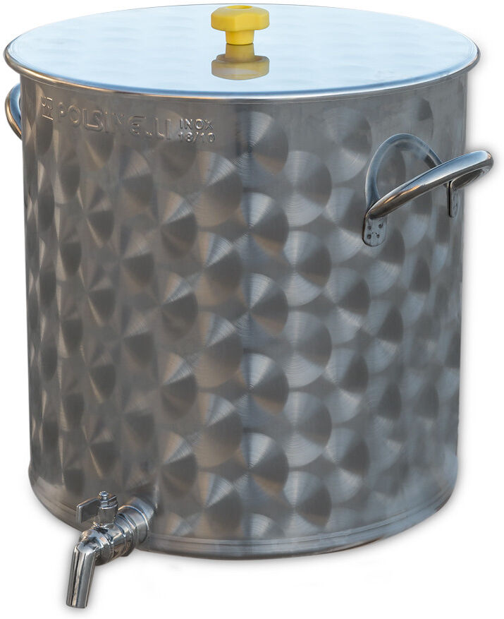 Polsinelli Cuve inox 35 L avec robinet