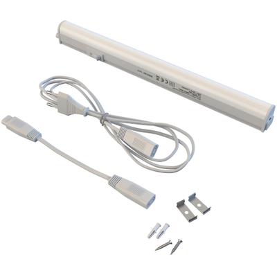 BRILONER LEUCHTEN LED Unterbauleuchte "2379046 TOOK", grau (alu, chrom), Leuchten, LED Lichtleiste, 31,3x2,2x3cm, Weiß, 4W, Küche, Schrank, Unterschrank
