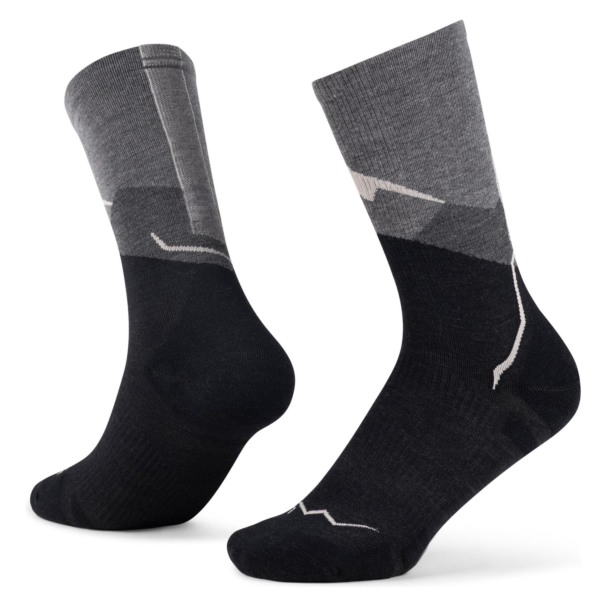 Buff Merino Light Crew Socks (39 - 41) (137795.901-2)