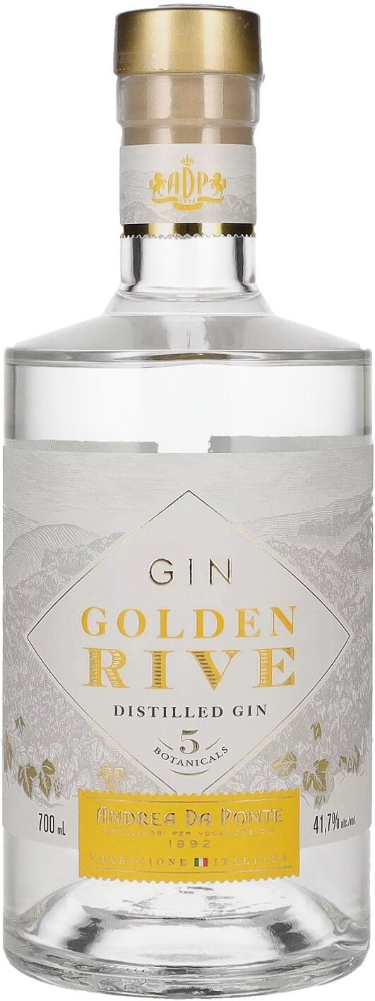 Andrea Da Ponte Golden Rive Distilled Gin 41,7% Vol. 0,7l