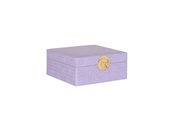 Design Schmuckkasten „Joelle“ Violett Large, 24 x 24 cm Richmond Interiors