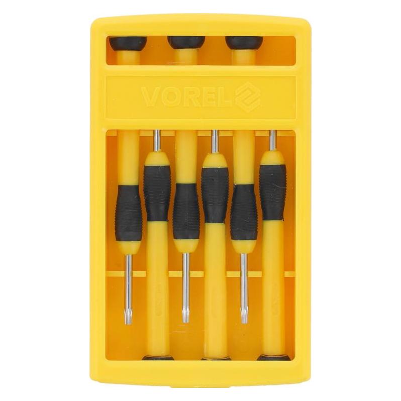 Toya CrV TORX Uhren-Schraubendreher-Satz 6-teilig (5906083645549)