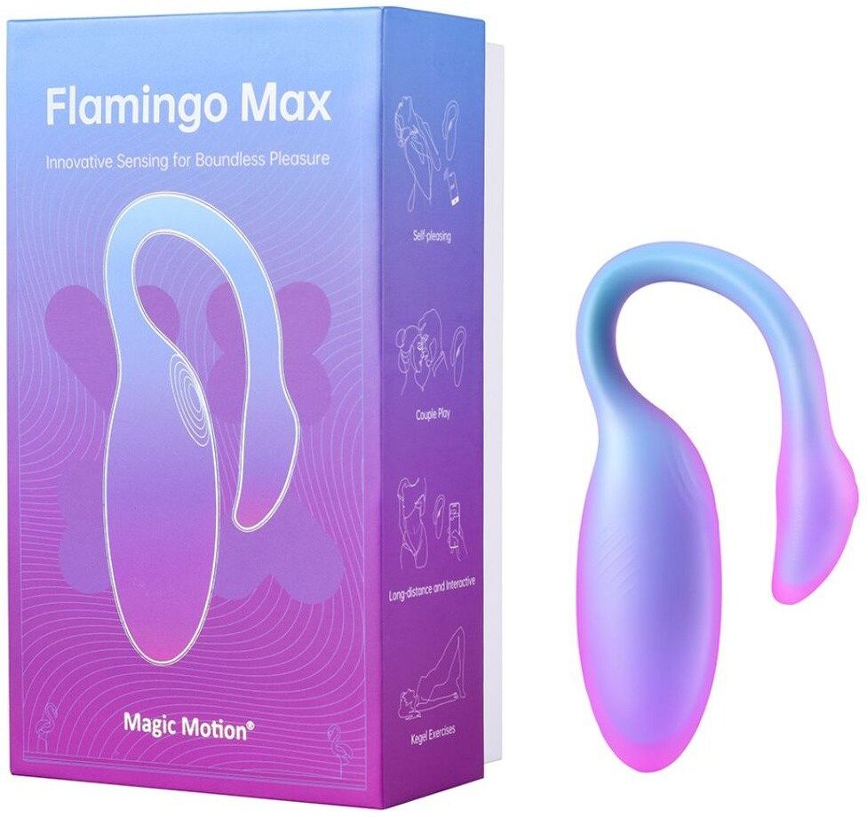 Magic Motion Magic Flamingo Max Œuf Vibrant Bleu