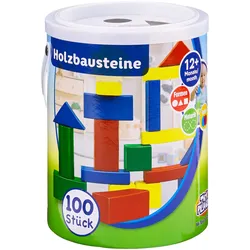 Müller - Toy Place - Holzbausteine, 100 Stück