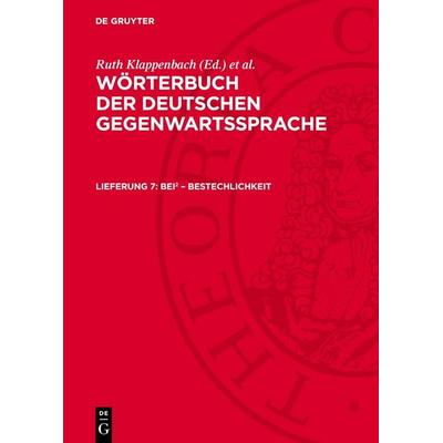 bei 2 – Bestechlichkeit, Gebundene Ausgabe von , De Gruyter, 978-3-11-278010-7