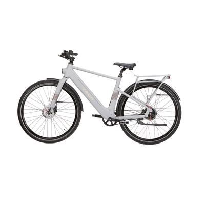 E-Bike VAUN "VAUN Sight Cityrad" Gr. 50, grau (cool gray matt), Elektrofahrräder, 54cm, 28 Zoll (71,12cm), Elektrofahrrad für Alltag und Einkauf
