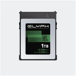 Glyph Capture+ CFexpress Type B 4.0 Memory Card 1TB (1000 GB, CFexpress Typ B), Speicherkarte