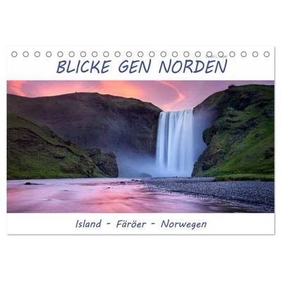 Blicke gen Norden (Tischkalender 2026 DIN A5 quer), CALVENDO Monatskalender