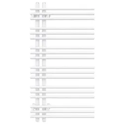 Zehnder Yucca Asym Design-Heizkörper ZY300148A700000 YA-090-050, 872 x 478 mm, weiß Aluminium, einlagig