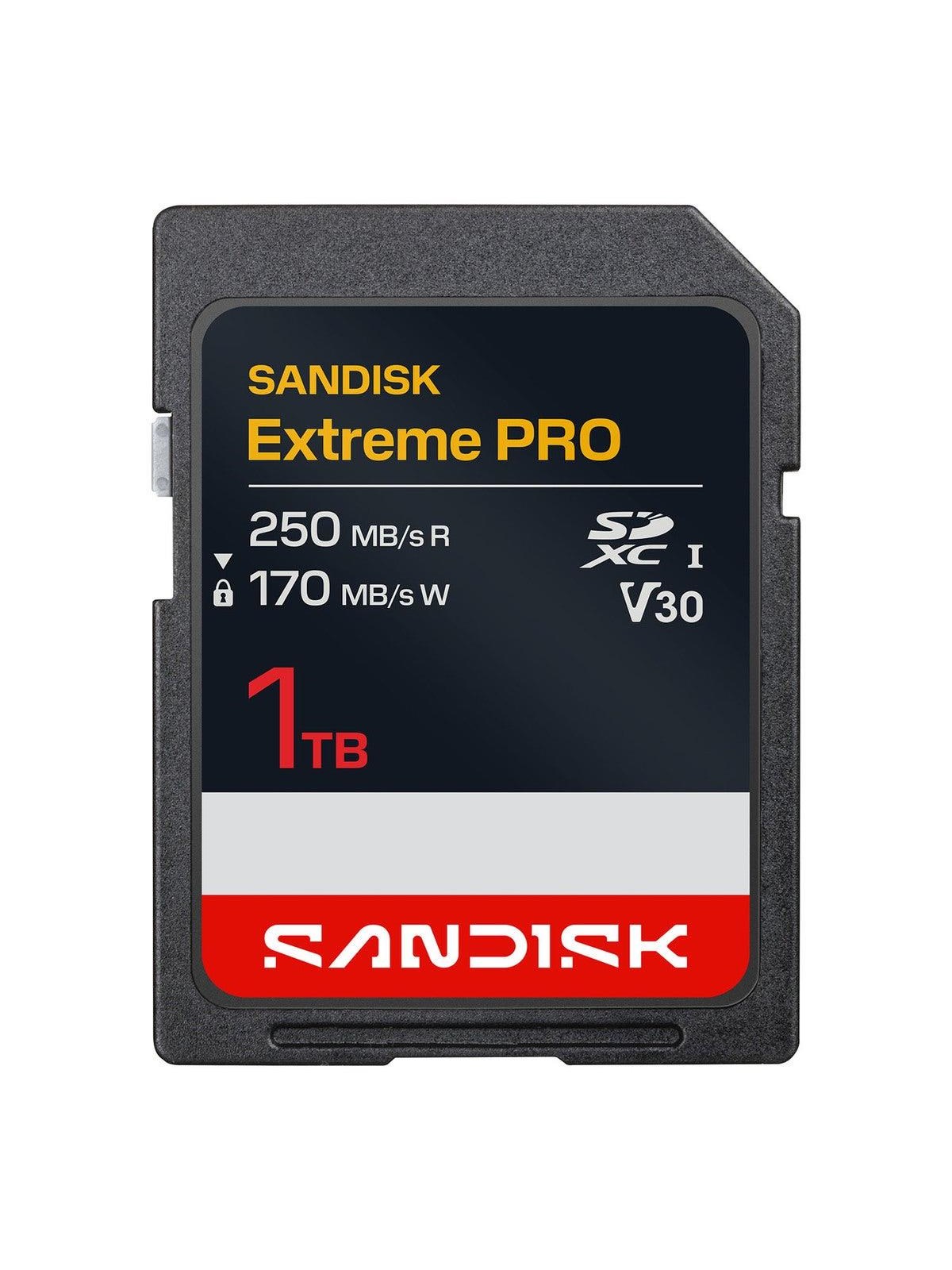SANDISK Extreme PRO SD - 250MB/s - 1TB