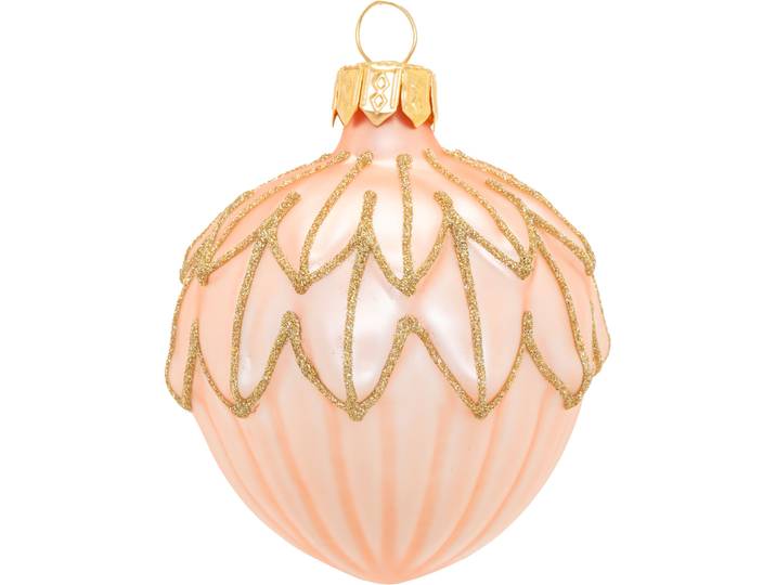 Kugel Knospe 6er Set - Farbe: lachs - 949