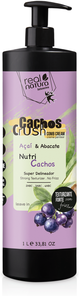 Real Natura Cachos Crush Creme Pentear Açai & Abacate 1000 ml