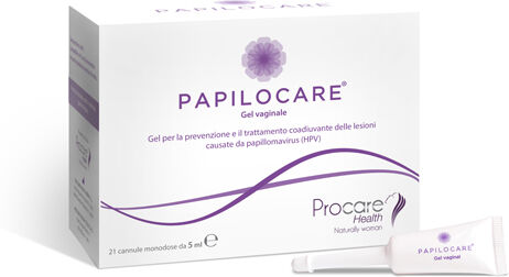 PROCARE HEALTH ITALIA Srl Papilocare Gel Vaginale, 21 Cannule da 5 ml
