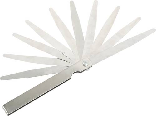 Dasqua 1832-0100 Fühlerlehre 0.03 - 1.00mm Anzahl Blätter: 32 DIN 2275
