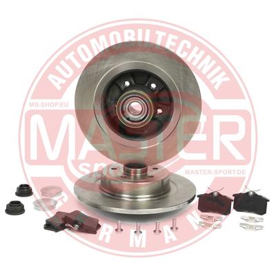 Master-sport Germany Bremsensatz, Scheibenbremse [Hersteller-Nr. 201062020] für Renault