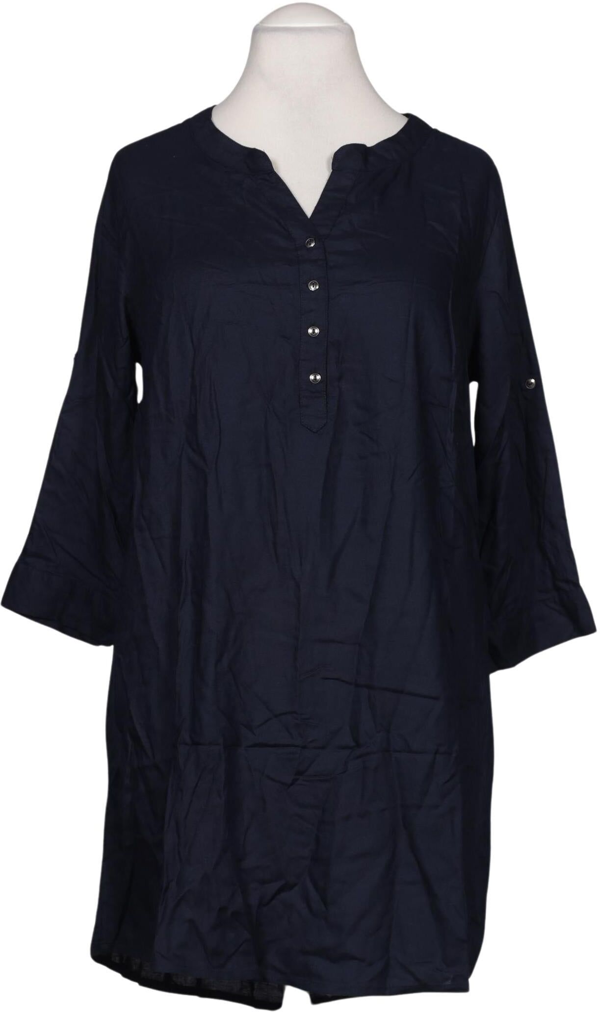 Mama Licious Damen Bluse, Marineblau, Gr. L, Viskose - Second Hand