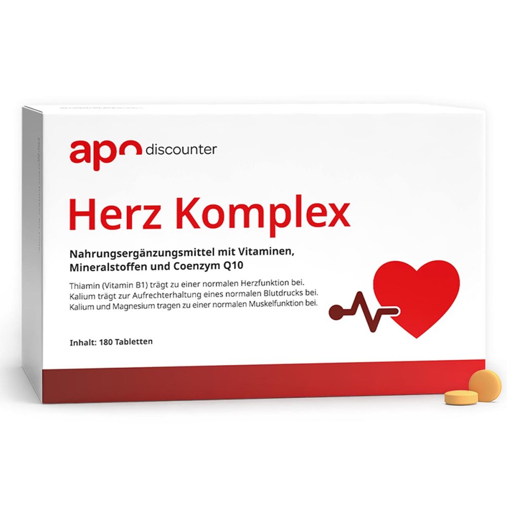 apo.com Group GmbH Herz Komplex Tabletten von apodiscounter 20112942