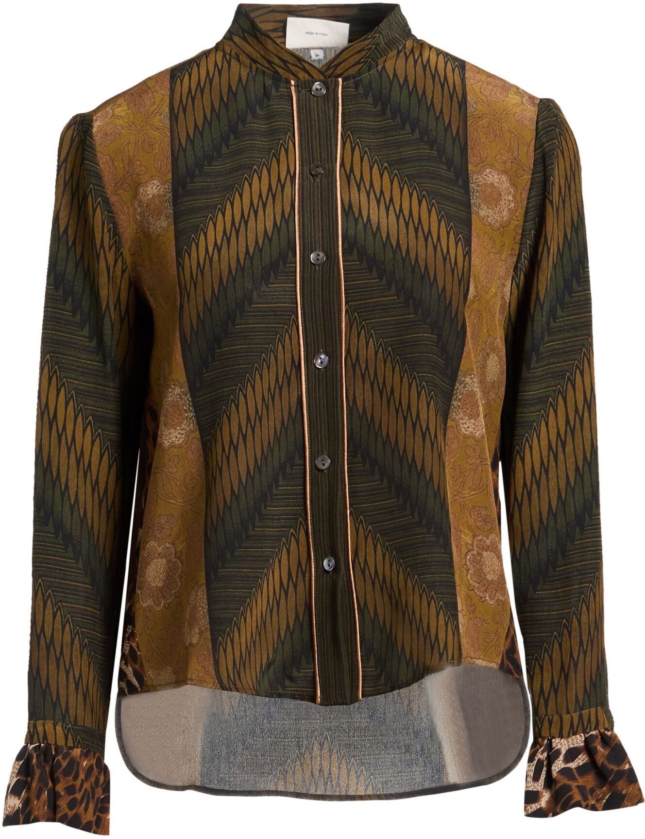 Pierre-Louis Mascia Camisa Mujer Verde militar M,S Mujer