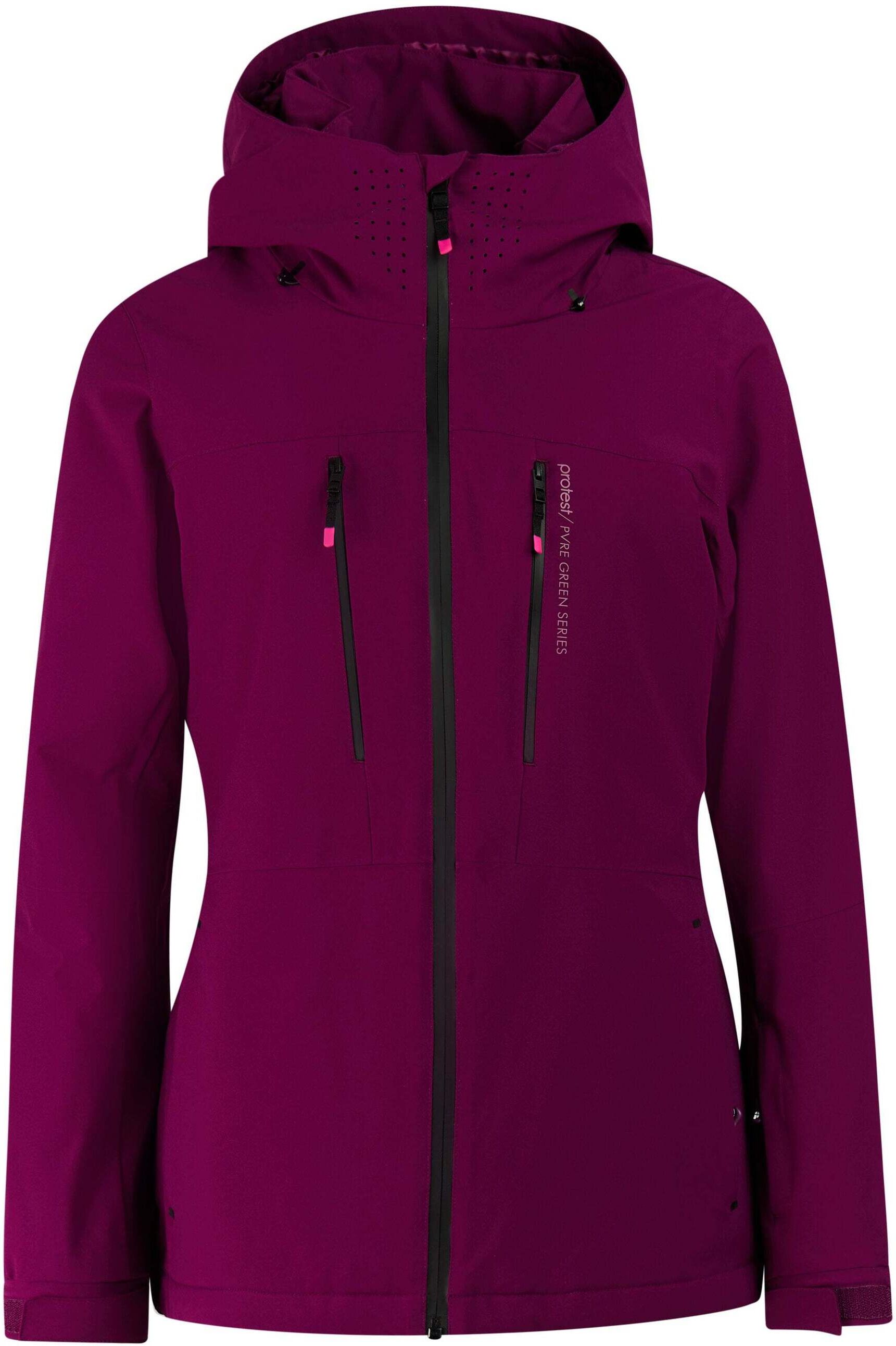 Skijacke PROTEST "Skijacke PRTBEVERLY", Damen, Gr. L, current lila, Obermaterial: 100% Polyester PES., Jacken Skijacke current lila L