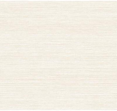 York Wallcoverings Mystic Eggshell Faux Grasscloth Wallpaper - 324 x 27