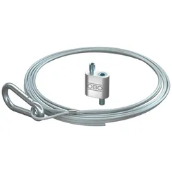 OBO 1450830 Tragseil mit Karabiner 3x1000mm, St, G