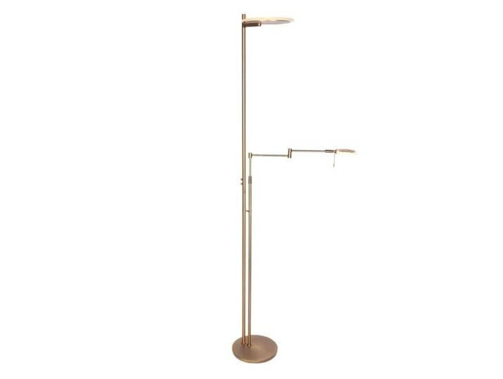Steinhauer Exclusive Deckenfluter Turound mit Lesearm - Bronze ,