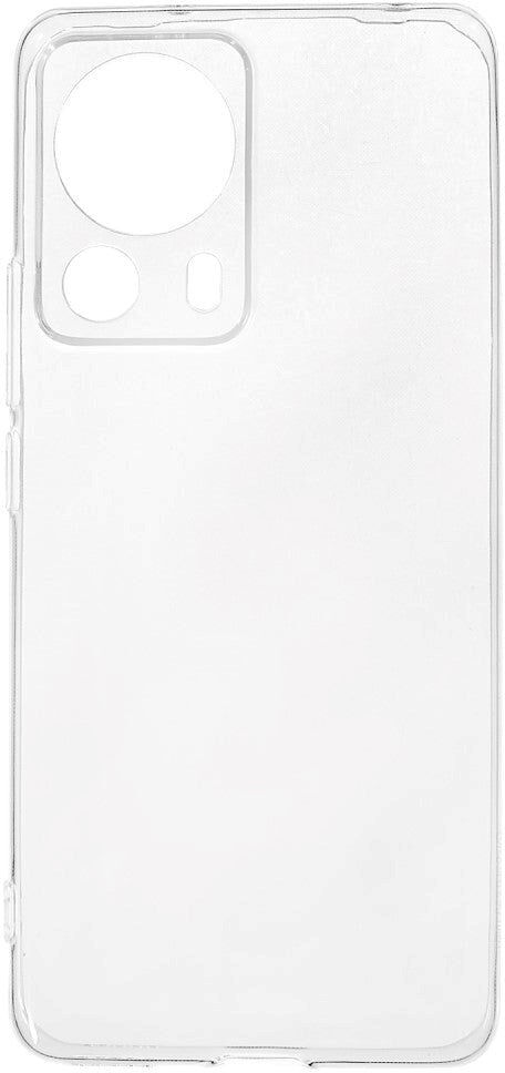 INCOVER Xiaomi 13 Lite Fleksibelt Plastik Bagside Cover - Gennemsigtig