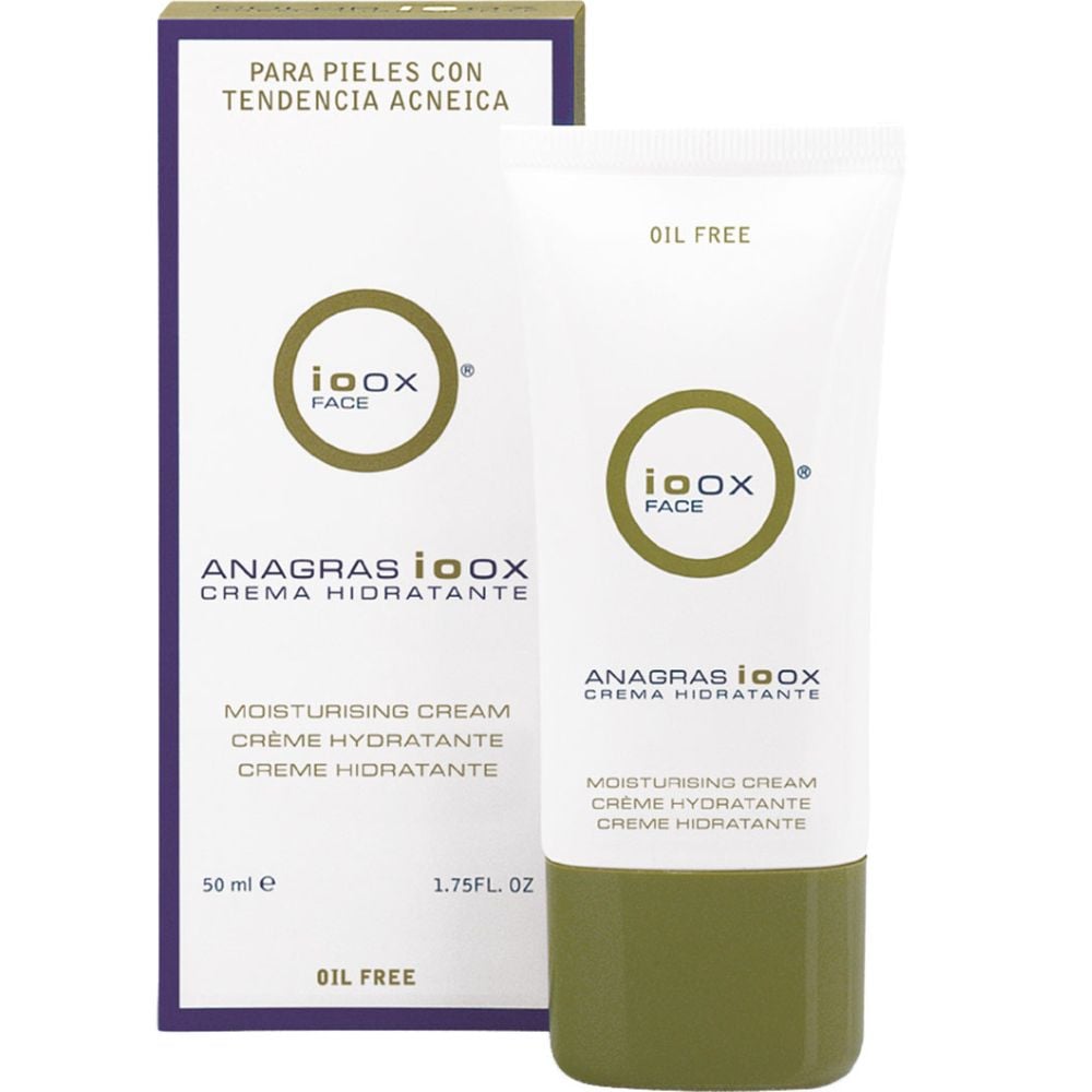 Ioox Crema facial hidratante sin aceite de Anagras 50mL