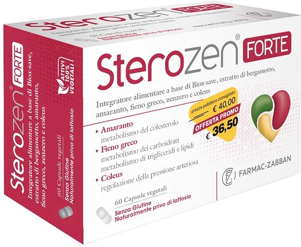FARMAC-ZABBAN SpA Sterozen Forte, 60 capsule